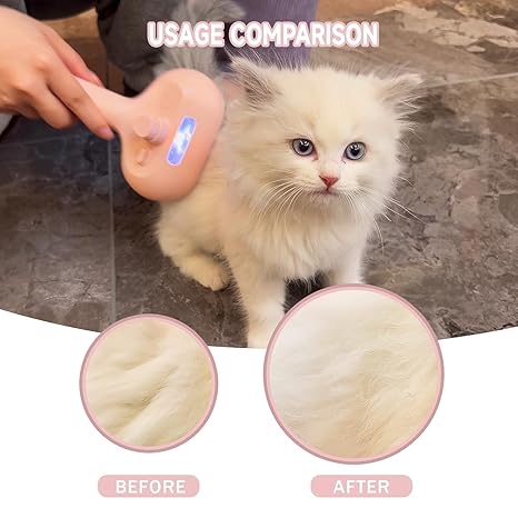 Cepillo de vapor para mascotas rosa - additional image 22