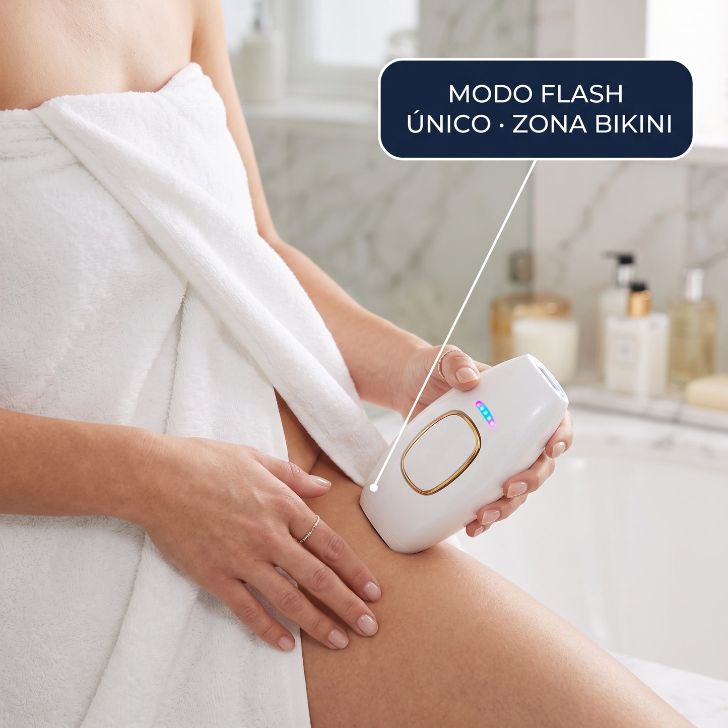GlowPulse IPL - uso zona bikini