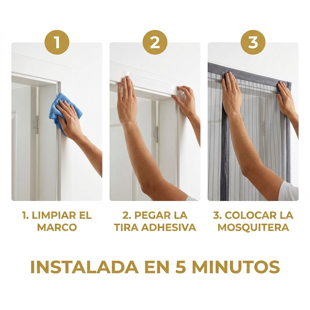 AirPass™ | Mosquitera Magnética