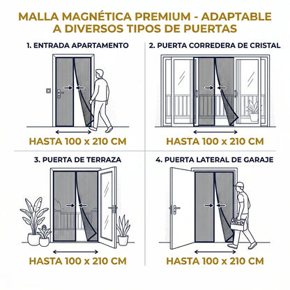 AirPass™ | Mosquitera Magnética