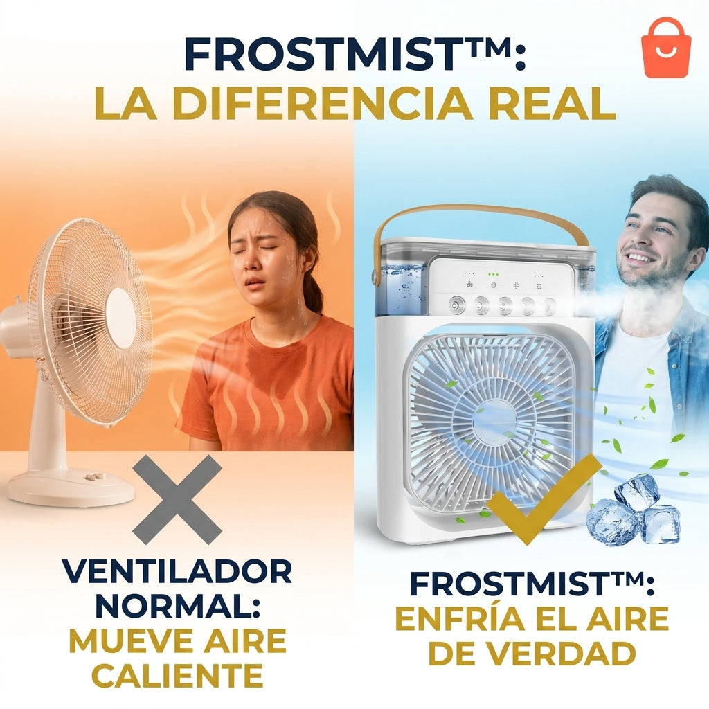 FrostMist™ | Aire Acondicionado Portátil con Nebulizador