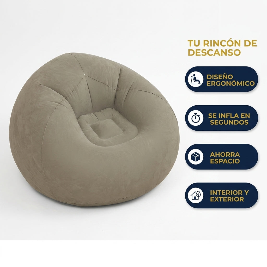 AirCloud™ - Sofá Inflable Portátil