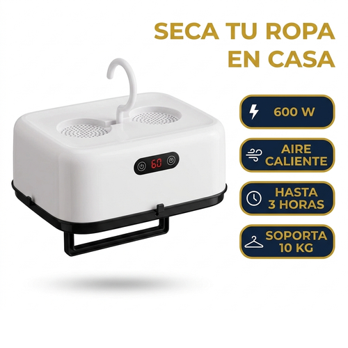 AirDry Pro — Secadora de Ropa Portátil con Temporizador