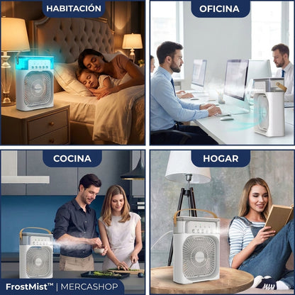 FrostMist™ | Aire Acondicionado Portátil con Nebulizador