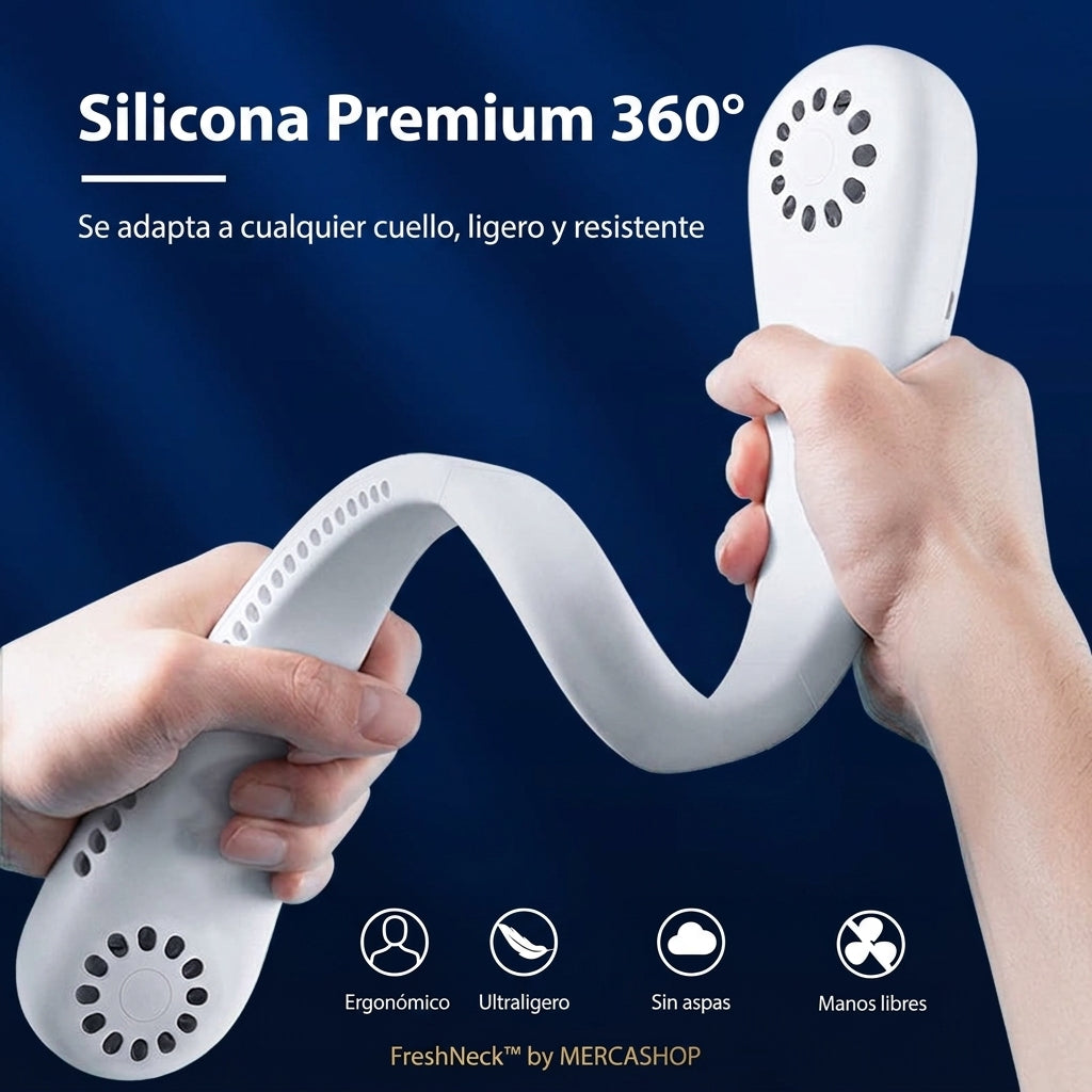 FreshNeck™ | Ventilador de Cuello Sin Aspas
