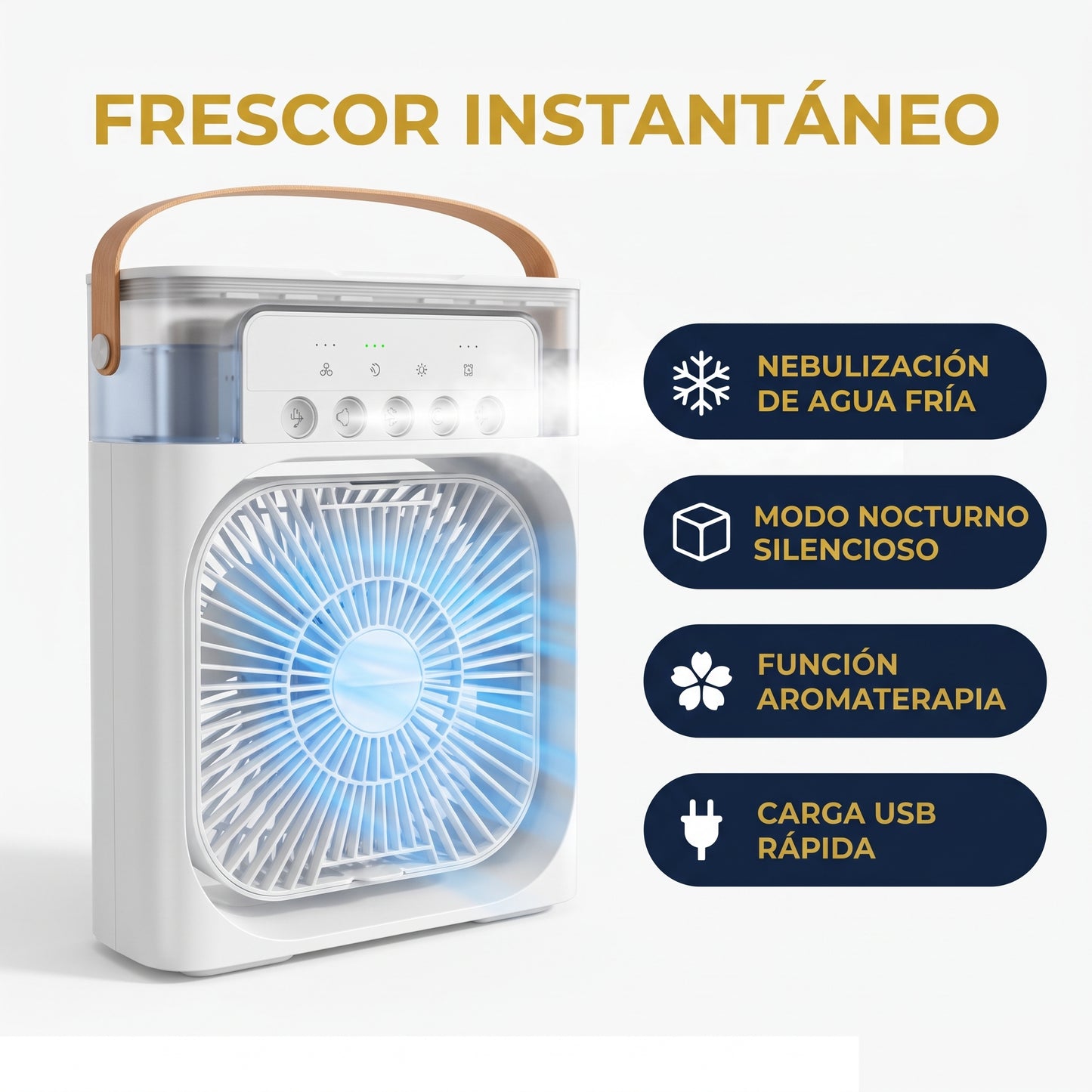 FrostMist™ | Aire Acondicionado Portátil con Nebulizador
