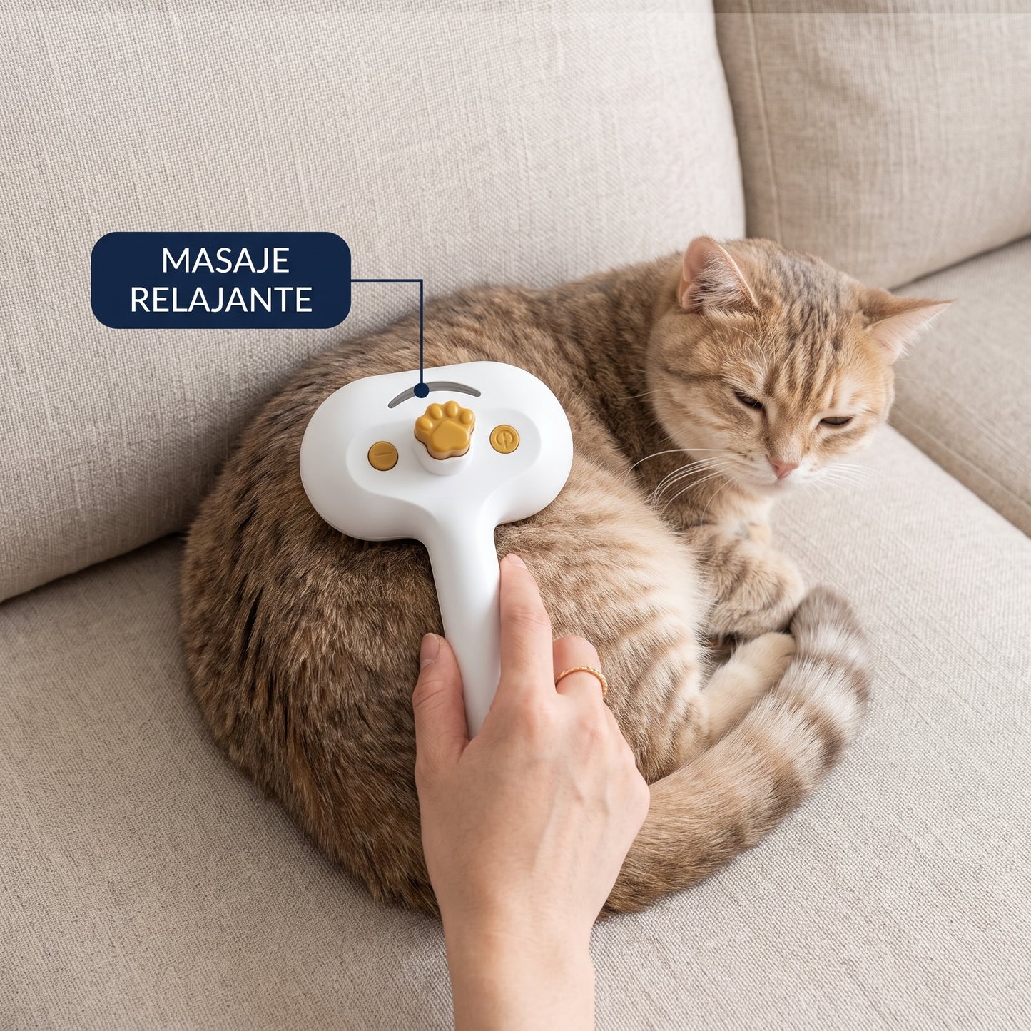 Masaje relajante en uso real