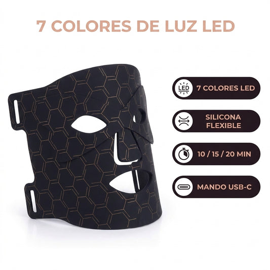 LumiMask, mascara facial LED de silicona