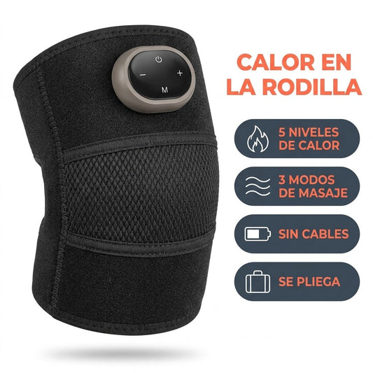 KneeRelief rodillera de masaje con calor