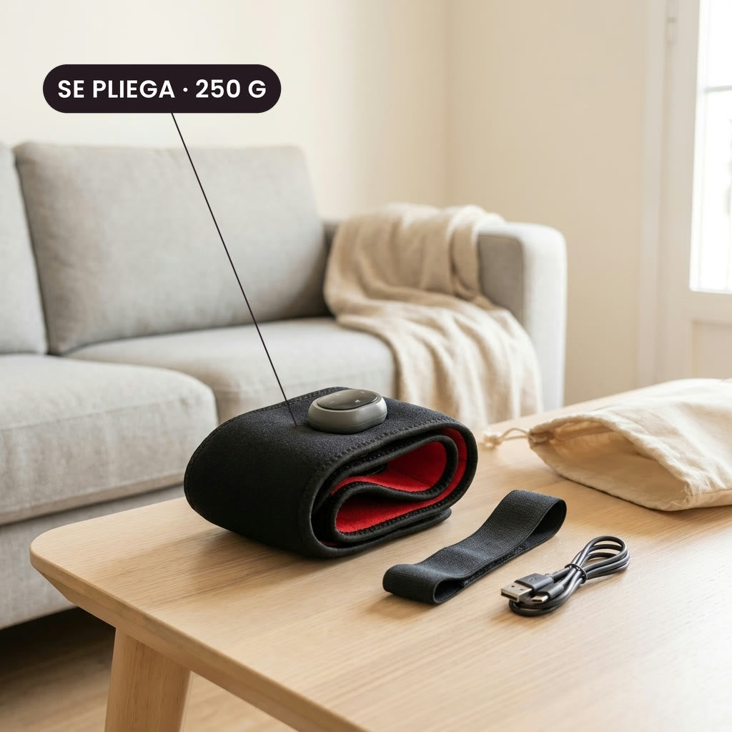 Se pliega y pesa 250 g