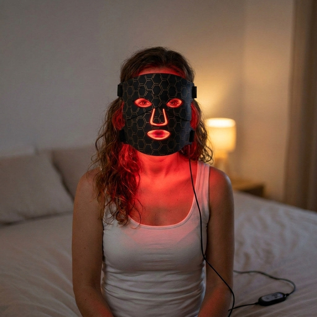 Una sesión de luz roja en casa