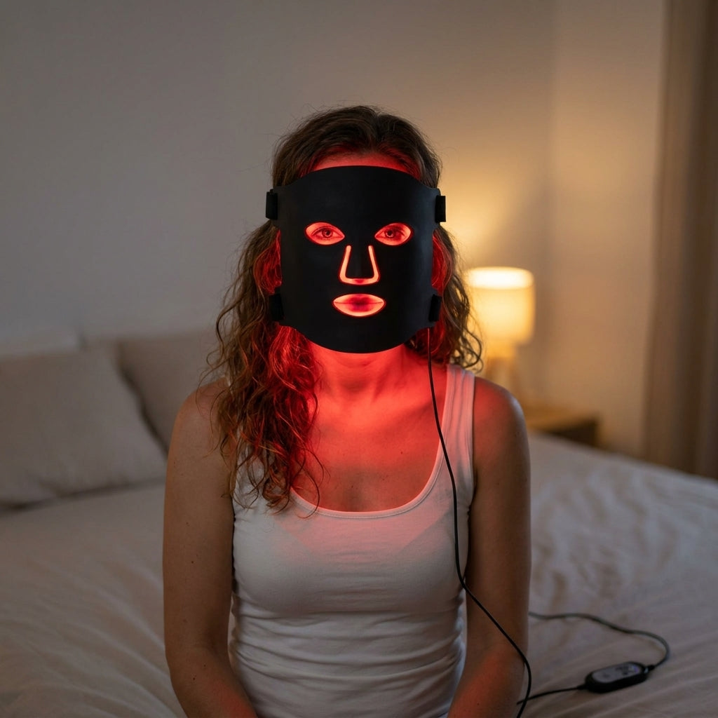 Una sesión de luz roja en casa