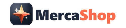 MercaShop logo con tarjeta