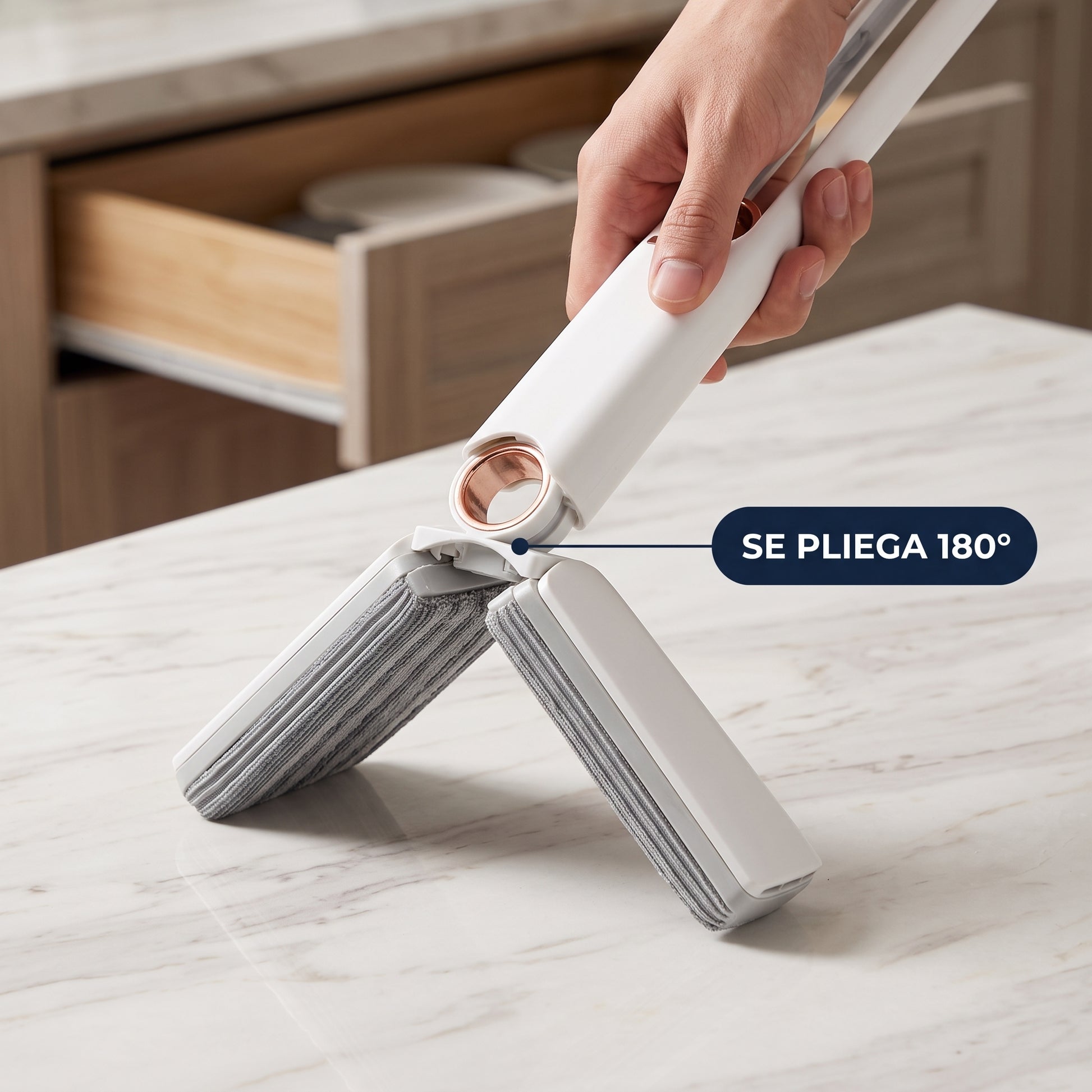 Mini Mopa Absorber plegandose a 180 grados