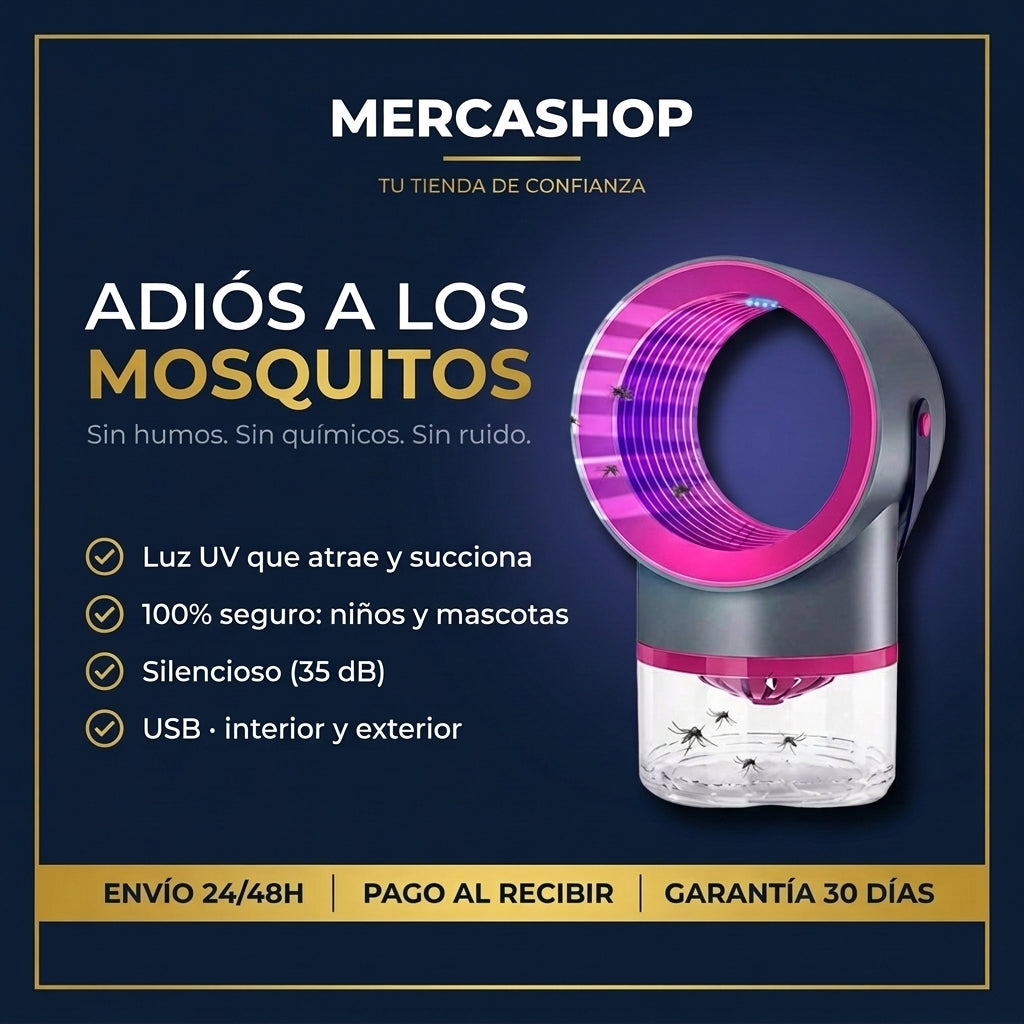ULTRA SMART - Lámpara contra Mosquitos