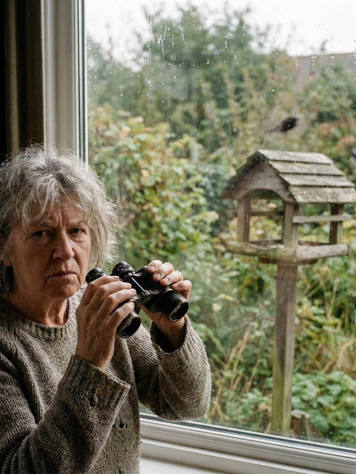 Vögel nur mit dem Fernglas erkennen