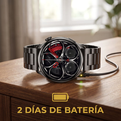Smartwatch deportivo LIGE, correa metalica