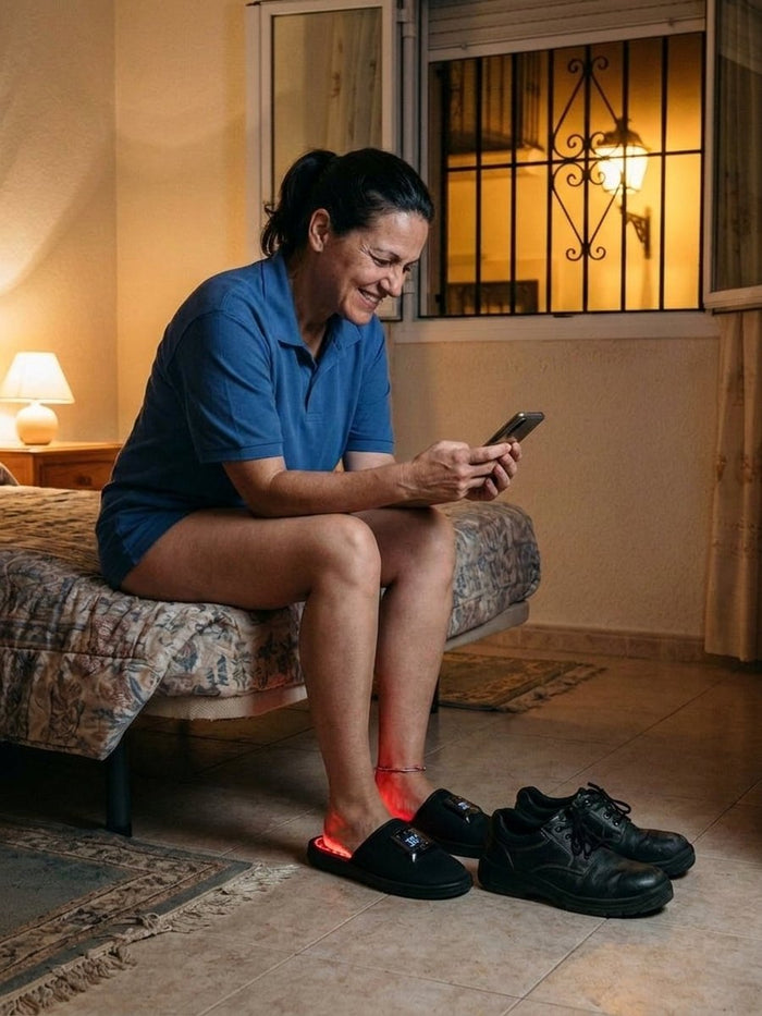 Con Rubra: calor y luz roja mientras descansas